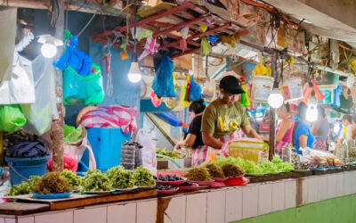 Le vieux marché à Puerto Princesa